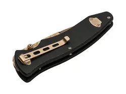 چاقو بوکر زولینگن تیرپیتز داماس روکش طلا Böker Manufaktur Solingen Tirpitz-Damascus Gold - ثانی کمپینگ