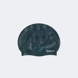 کلاه شنا نابایجی - دکتلون Nabaiji Silicone Swimming Cap - Black - Standard Size - Geol - ثانی کمپینگ