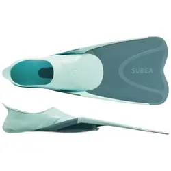 فین شنا سوبا - دکتلون Subea Diving Fins - Turquoise - FF 100 Soft - ثانی کمپینگ