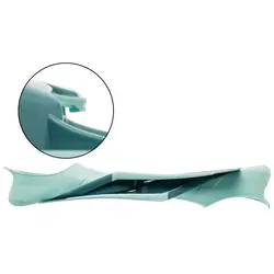 فین شنا سوبا - دکتلون Subea Diving Fins - Turquoise - FF 100 Soft - ثانی کمپینگ