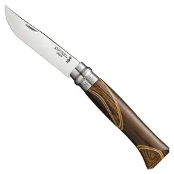 چاقو اپینل 08 استنلس - برونو چاپرون - لوکس ادیشن Opinel No.08 Stainless Steel Folding Knife - Bruno Chaperon - ثانی کمپینگ