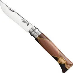 چاقو اپینل 08 استنلس - برونو چاپرون - لوکس ادیشن Opinel No.08 Stainless Steel Folding Knife - Bruno Chaperon - ثانی کمپینگ