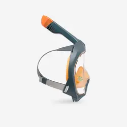 ماسک غواصی سوبا - دکتلون (سوبِآ) Subea Easybreath 540 Freetalk Adult Underwater Exploration Mask - Orange 900 - ثانی کمپینگ