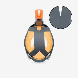 ماسک غواصی سوبا - دکتلون (سوبِآ) Subea Easybreath 540 Freetalk Adult Underwater Exploration Mask - Orange 900 - ثانی کمپینگ