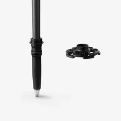 عصا - باتون کوهنوردی فورکلاز Forclaz Outdoor Baton - Quick Adjust - Gray - 1 Piece - MT500 - ثانی کمپینگ