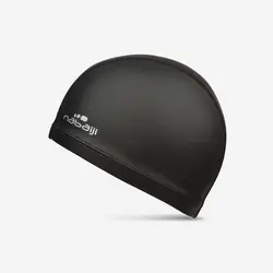 کلاه شنا نابایجی - دکتلون Nabaiji Coated Swimming Cap - Size L - Black - ثانی کمپینگ