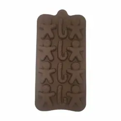 قالب شکلات مدل آدمک و عصا کریسمس کد 5790012