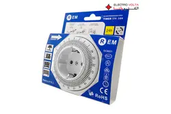 قیمت پریز تایمر 24 ساعته طرح تبن - الکترو ولتا