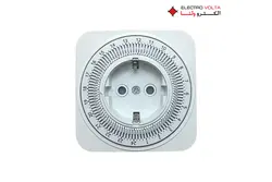 قیمت پریز تایمر 24 ساعته طرح تبن - الکترو ولتا