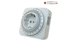 قیمت پریز تایمر 24 ساعته طرح تبن - الکترو ولتا