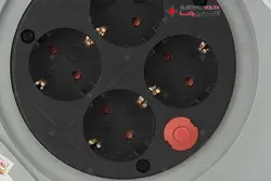 سیم رابط قرقره ای 20 و 40 متری AK260 بننشتول - الکترو ولتا