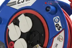 سیم رابط قرقره ای 25 متری با مرکز ثابت برننشتول - الکترو ولتا