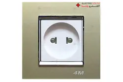 قیمت و خرید پریز برق دو کاره مدل ماهور - الکترو ولتا