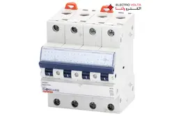 کلید مینیاتوری 16 آمپر 4 پل گویس - الکترو ولتا