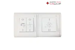 قیمت و خرید کلید کولر دو خانه مدل جول - الکترو ولتا