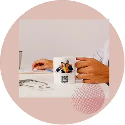 چاپ عکس روی ماگ همراه با بارکد صدا - عکس هایی که حرف میزنن