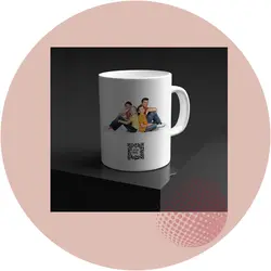 چاپ عکس روی ماگ همراه با بارکد صدا - عکس هایی که حرف میزنن