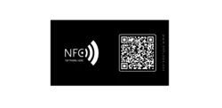 کارت ویزیت NFC با طرح ثابت + اپلیکیشن