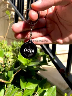 پاپل جاکلیدی مشکی Popl Keychain Black
