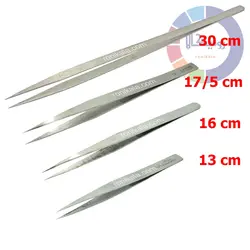 پنس استیل نوک تیز 30 سانت