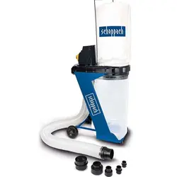 SCHEPPACH DC500  مکنده تک قلو 550 وات شپخ 5906307901
