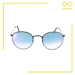 عینک آفتابی ریبن مدل RAY BAN RB3447-002/4O RoundMetal Sun