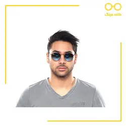 عینک آفتابی ریبن مدل RAY BAN RB3447-002/4O RoundMetal Sun