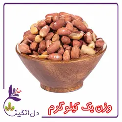 مغز بادام زمینی،شور - یک کیلویی