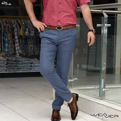 شلوار پارچه جودون کش اسلیم ساده کد1112 /فروشگاه ویورشاپ