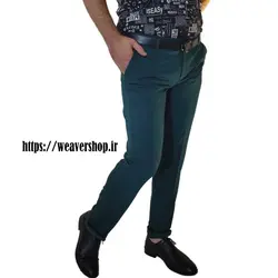 شلوار دو برکش ترک سبز یشمی &bull; فروشگاه پوشاک مردانه ویورشاپ