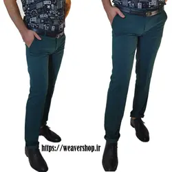 شلوار دو برکش ترک سبز یشمی &bull; فروشگاه پوشاک مردانه ویورشاپ