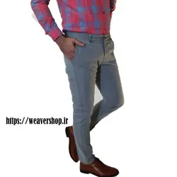 اسپرت طوسی کش پارچه ترک &bull; فروشگاه پوشاک مردانه ویورشاپ