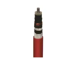 کابل قدرت فشارمتوسط آلومینیوم با نوار ضدآب NA2XS(FL)2YRY(6KV)1×63۰RM/50 سیمکو