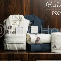 ست حوله عروس و داماد بلو 11 تیکه