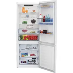 یخچال فریزر ۲۴ فوت بکو سفید آبریزدار مدل RCNE560E40DWN