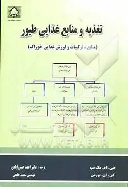 کتاب تغذیه و منابع غذایی طیور (منابع، ترکیبات و ارزش غذایی خوراک)