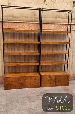 استند چوبی فلزی کد ST030