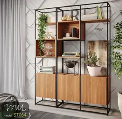 استند چوبی فلزی کد ST064