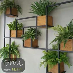 فلاور باکس دیواری کد FB0111