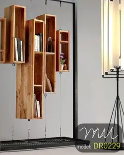 دیوایدر چوبی فلزی کد DR0229