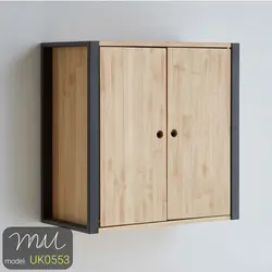 کمد چوبی فلزی کد UK0553