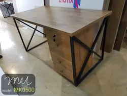 میز کار چوبی فلزی MK0500