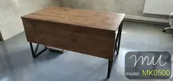 میز کار چوبی فلزی MK0500
