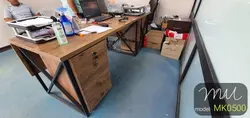 میز کار چوبی فلزی MK0500