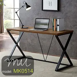 میز کار چوبی فلزی MK0514