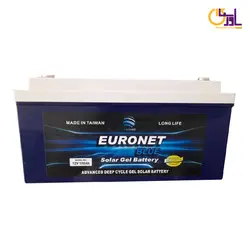 باتری خورشیدی ۱۰۰ آمپر ۱۲ ولت دیپ سایکل ژل Euronet