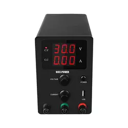 منبع تغذیه آزمایشگاهی 30 ولت 5 آمپر نایس پاور مدل NICE POWER SPS305
