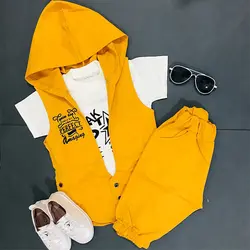 سه تکه کتان پسرانه fashion | پسرانه عیدانه