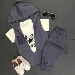 سه تکه کتان پسرانه fashion | پسرانه عیدانه