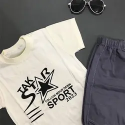 سه تکه کتان پسرانه fashion | پسرانه عیدانه